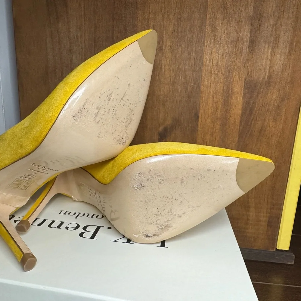 LK Bennett Suede Heels - Picture 7 of 7